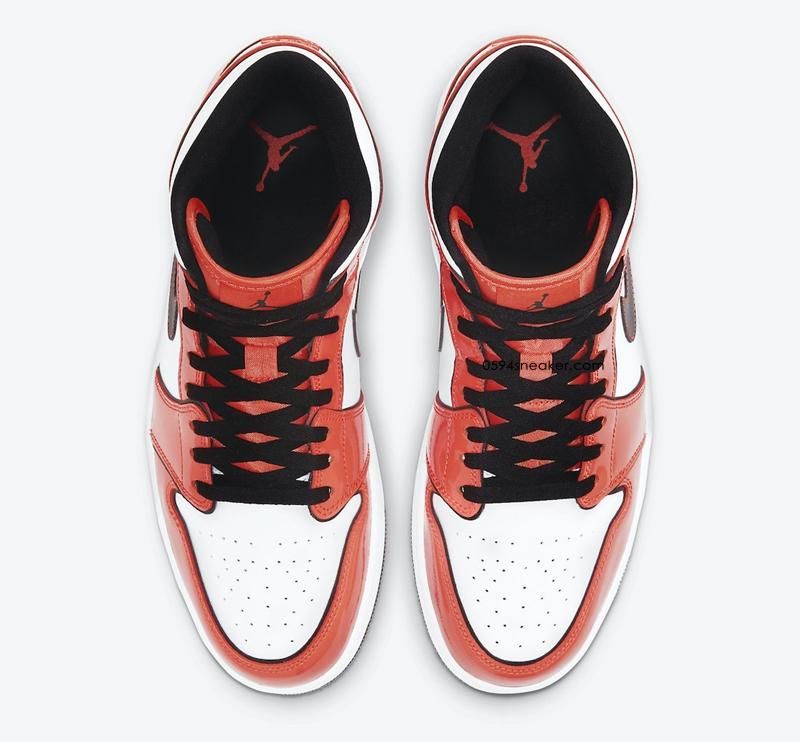 乔一亮橙配色 Air Jordan 1 Mid “Turf Orange” 货号：DD6834-802