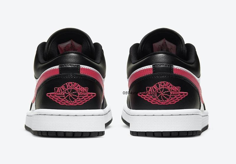 经典黑粉 Air Jordan 1 Low “Siren Red” 货号：DC0774-004