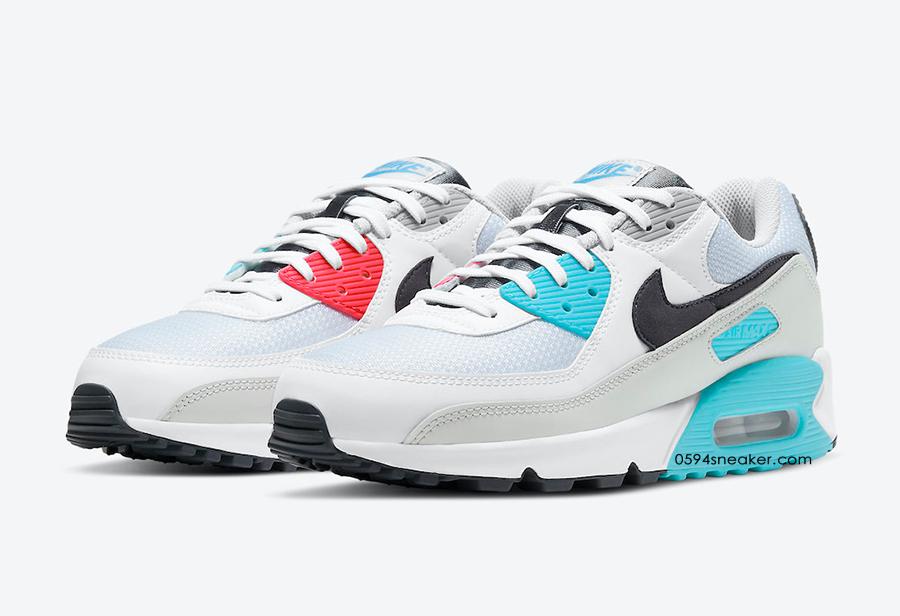 Nike Air Max 90 “Chlorine Blue” 货号：CV8839-100