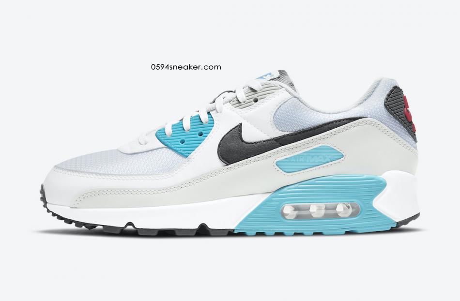 Nike Air Max 90 “Chlorine Blue” 货号：CV8839-100