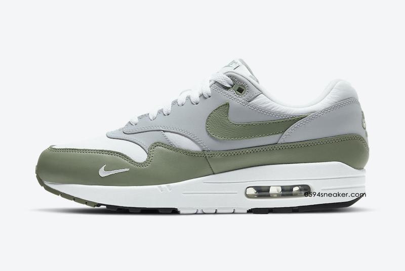 Nike Air Max 1 “Spiral Sage” 货号：DB5074-100 全皮革