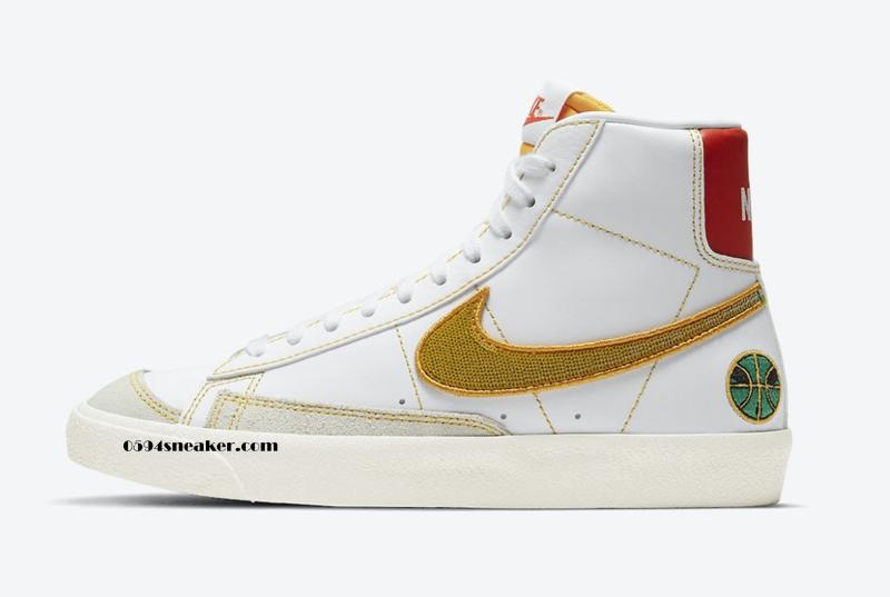 开拓者外星人配色 Nike Blazer Mid GS “Raygun” 货号：DD9528-100