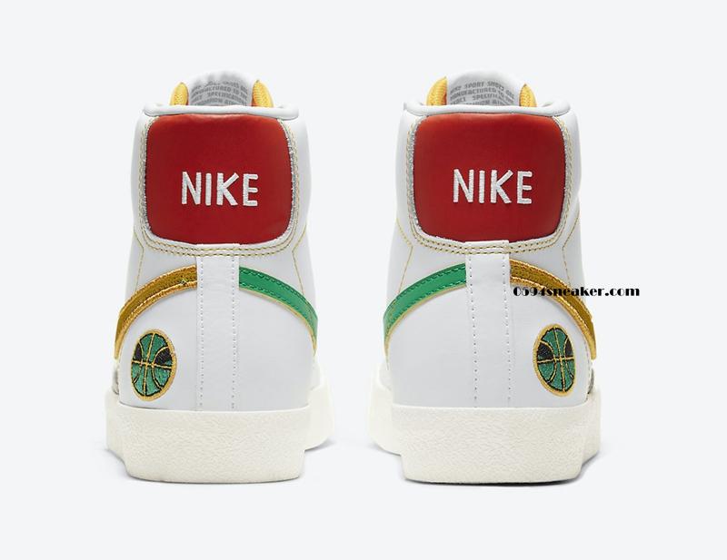 开拓者外星人配色 Nike Blazer Mid GS “Raygun” 货号：DD9528-100