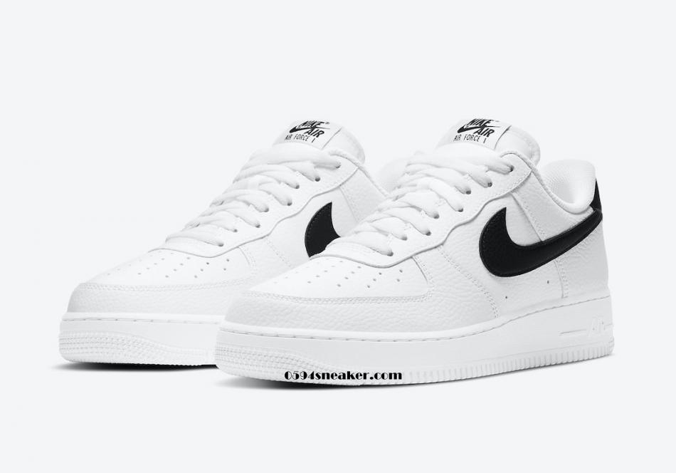 黑钩白板 Nike Air Force 1 Low 货号：CT2302-100