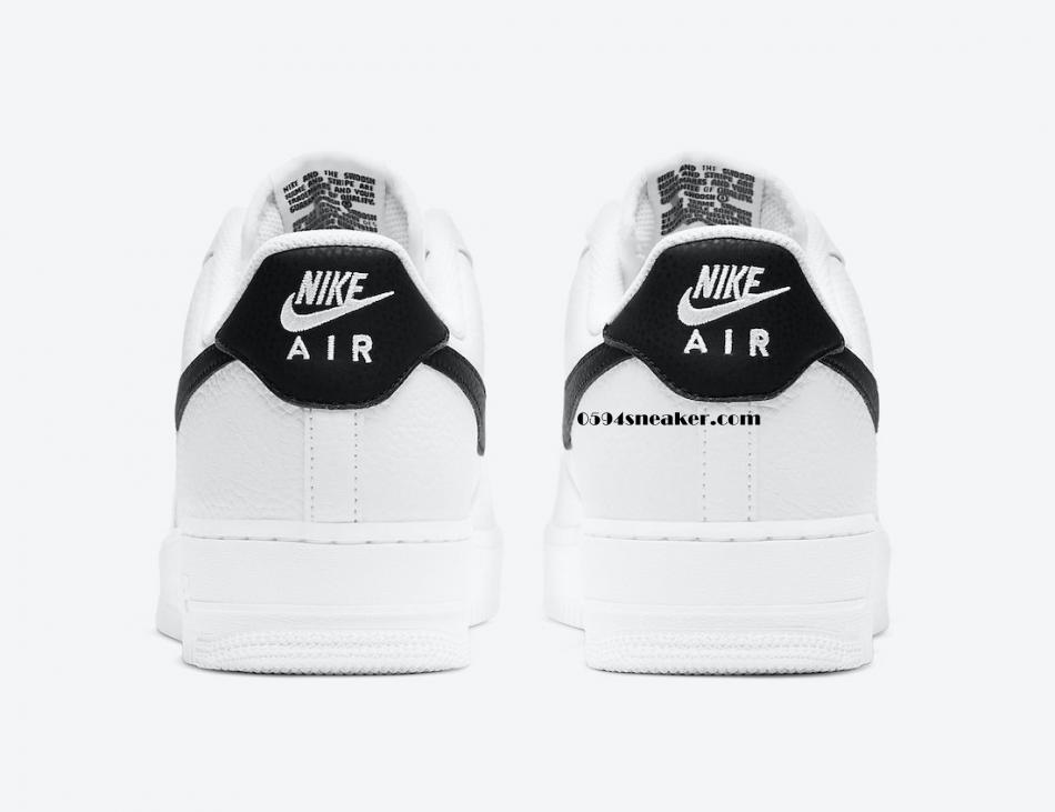 黑钩白板 Nike Air Force 1 Low 货号：CT2302-100