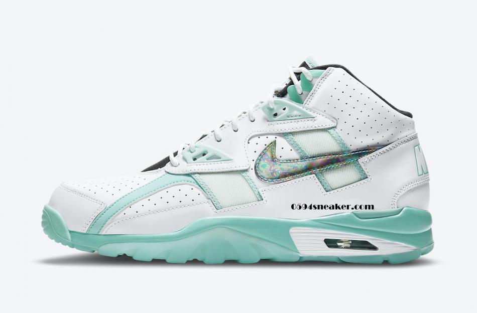 Nike Air Trainer SC High “Abalone” 货号：DD9615-100