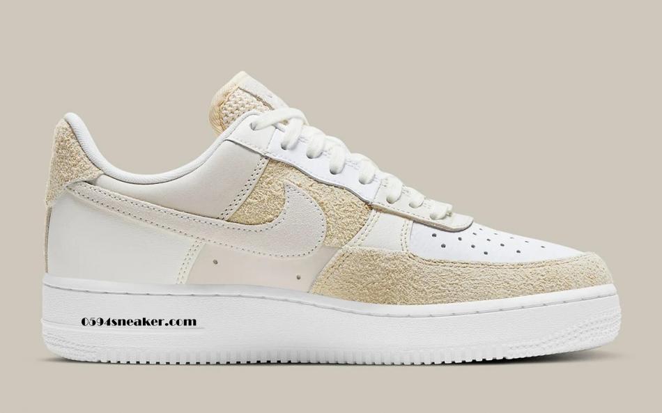 奶茶拼接 Nike Air Force 1 Low 货号：DD6618-100