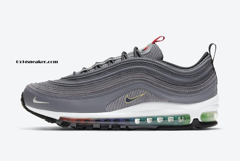 彩虹元素 Nike Air Max 97  货号：DA8857-001