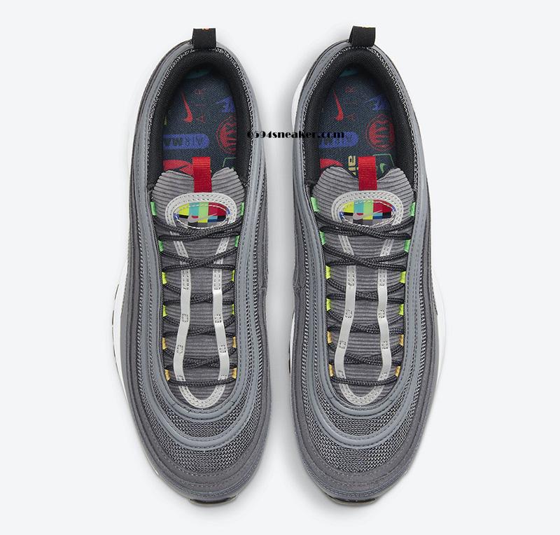 彩虹元素 Nike Air Max 97  货号：DA8857-001