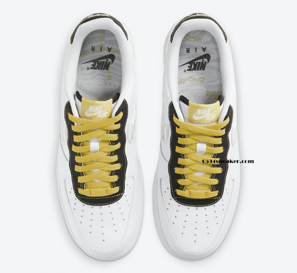 3M 斑马纹 LOGO，Nike Air Force 1 Low 货号：DH5284-100