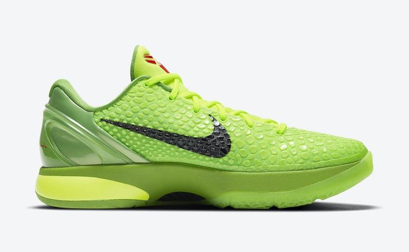 科比圣诞 Nike Kobe 6 Protro “Grinch” 货号：CW2190-300