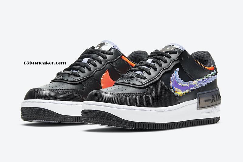 数码像素 Nike Air Force 1 Shadow “Pixel” 货号：CV8480-001