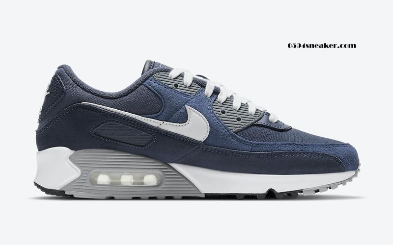 海军蓝 Nike Air Max 90 PRM “Obsidian” 货号：DA1641-400