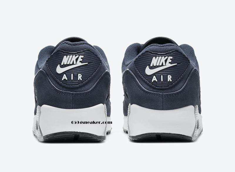 海军蓝 Nike Air Max 90 PRM “Obsidian” 货号：DA1641-400