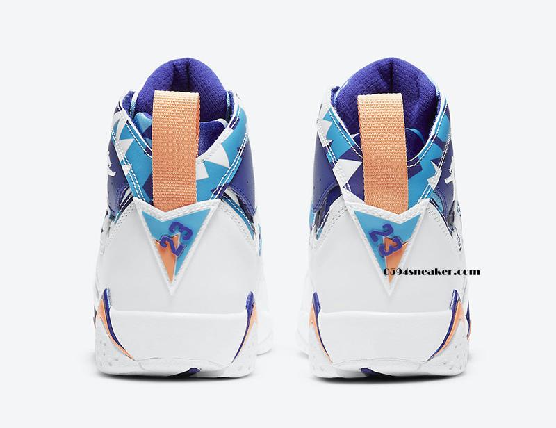 Air Jordan 7 GS “Chlorine Blue” 货号：442960-100