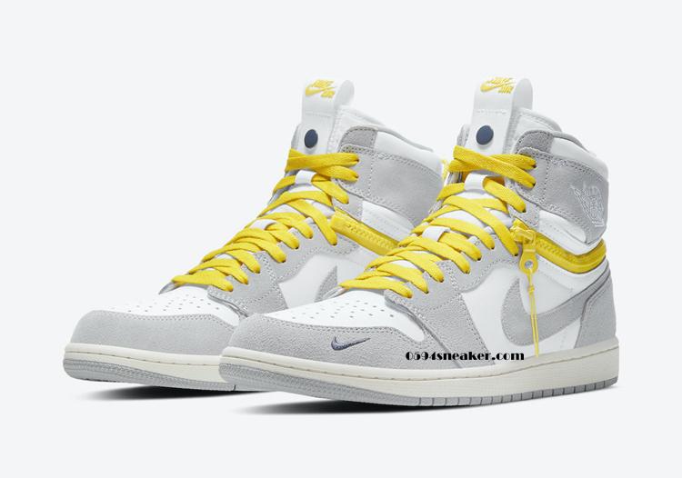 翻盖 Air Jordan 1 High Switch 货号：CW6576-500、CW6576-100