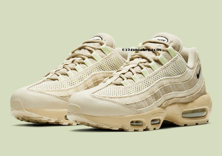 平民版 AM95 富婆快乐鞋 Nike Air Max 95 PRM “Grain” 货号：DH4102-200