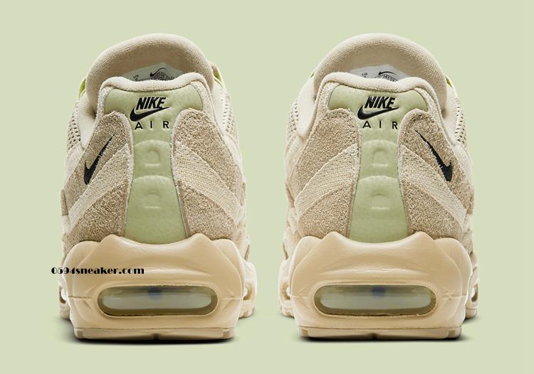 平民版 AM95 富婆快乐鞋 Nike Air Max 95 PRM “Grain” 货号：DH4102-200