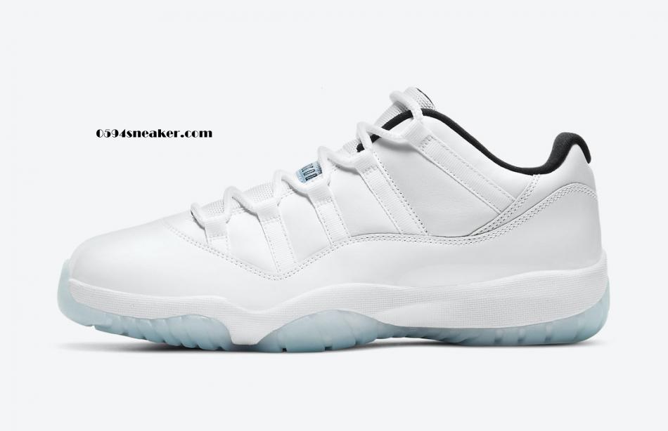 致敬 96 年全明星赛 Air Jordan 11 Low “Legend Blue” 货号：AV2187-117