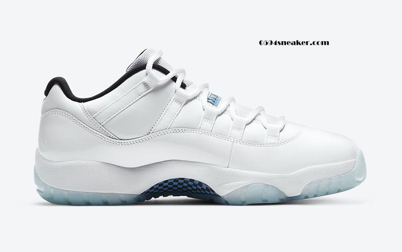 致敬 96 年全明星赛 Air Jordan 11 Low “Legend Blue” 货号：AV2187-117