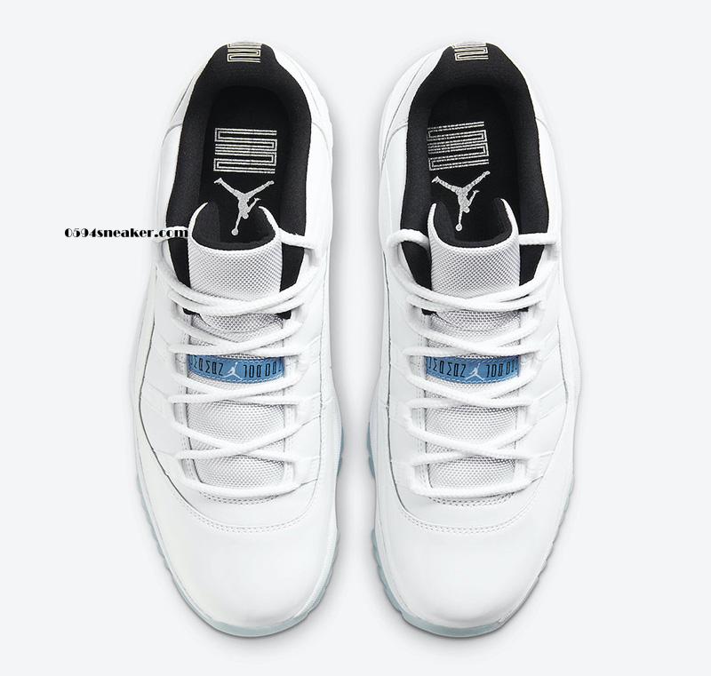 致敬 96 年全明星赛 Air Jordan 11 Low “Legend Blue” 货号：AV2187-117