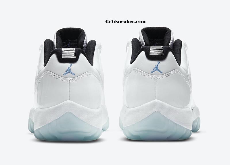 致敬 96 年全明星赛 Air Jordan 11 Low “Legend Blue” 货号：AV2187-117