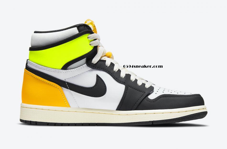 Air Jordan 1 High OG “Volt Gold” 货号：555088-118