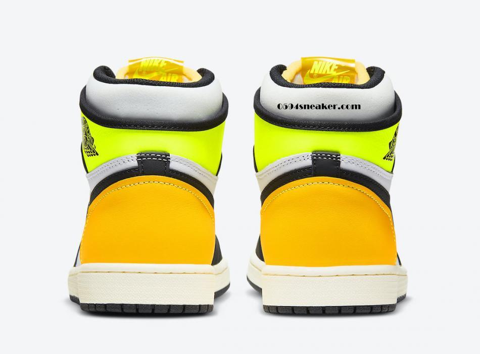 Air Jordan 1 High OG “Volt Gold” 货号：555088-118