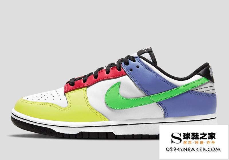 糖果造型配色 Nike Dunk Low 货号：DD1503-106