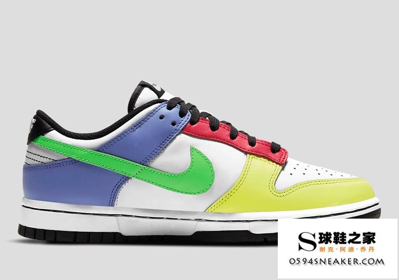 糖果造型配色 Nike Dunk Low 货号：DD1503-106