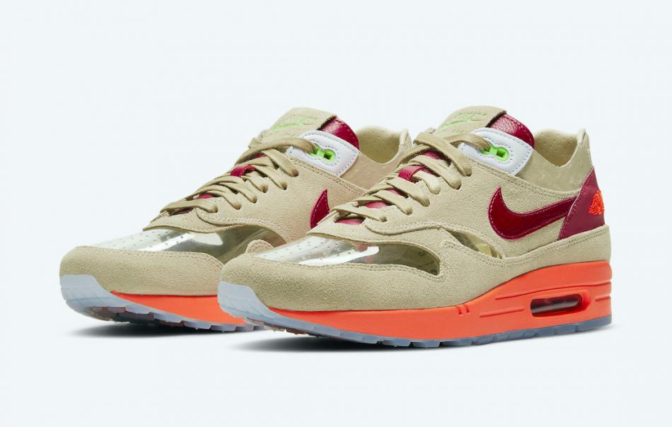 死亡之吻 CLOT × Nike Air Max 1 “K.O.D.” 货号：DD1870-100