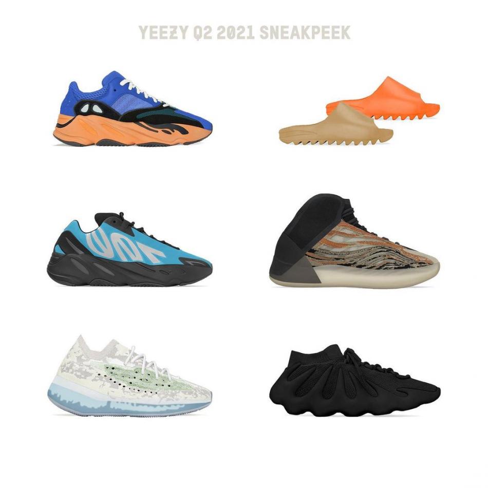 侃爷发力，14 双 Yeezy 新品预告！