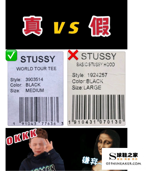 Stussy吊牌有几种？Stussy吊牌怎么看真假？