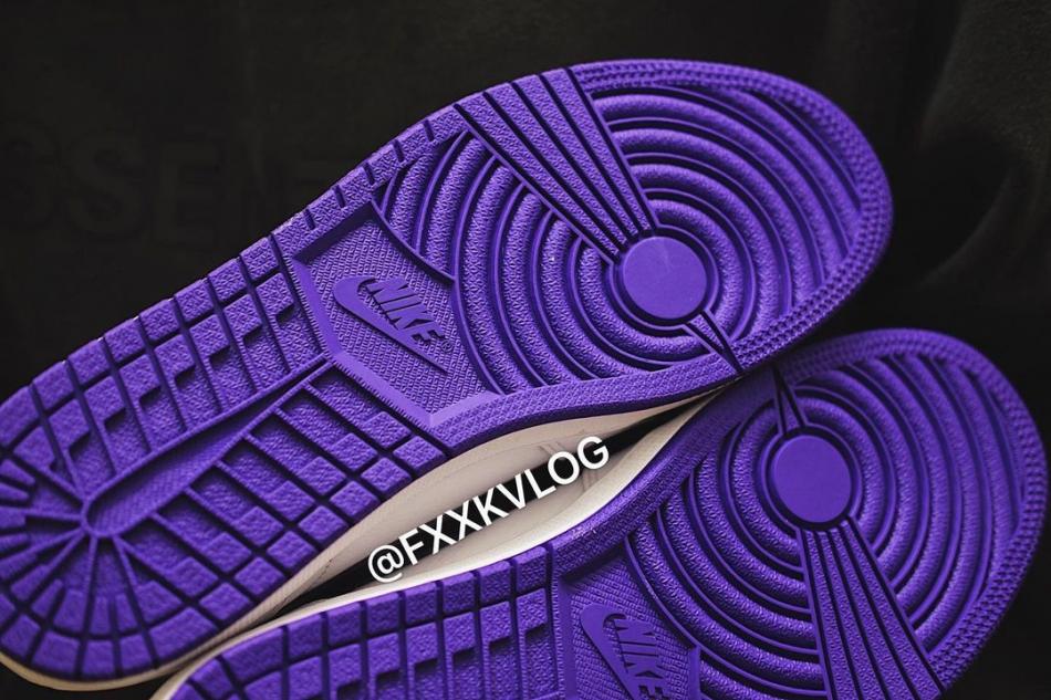 「恶人紫」 白紫 AJ1 Air Jordan 1 High OG WMNS “Court Purple” 货号：CD0461-151