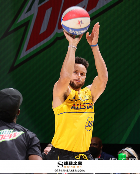 What was the highest score of 'Curry', the winner of the 3-point contest of the 2021 All-Star Game