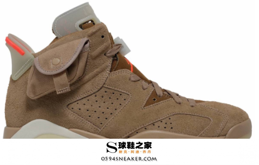 Travis Scott x Air Jordan 6 "British Khaki" Item No.: DH0690-200 New Khaki Colorway