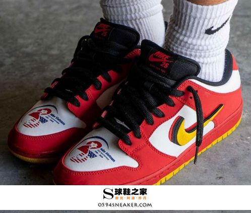 Nike SB Dunk Low “Vietnam” 25周年纪念版，货号：309242-307