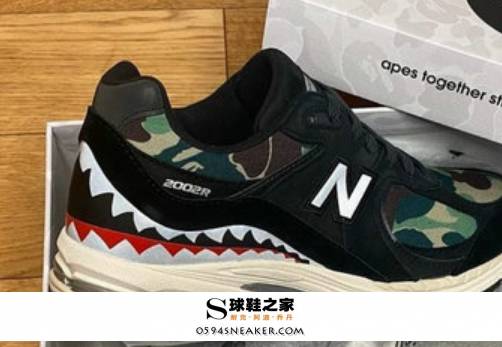 BAPE x 新百伦 New Balance 2002R 鞋款谍照曝光