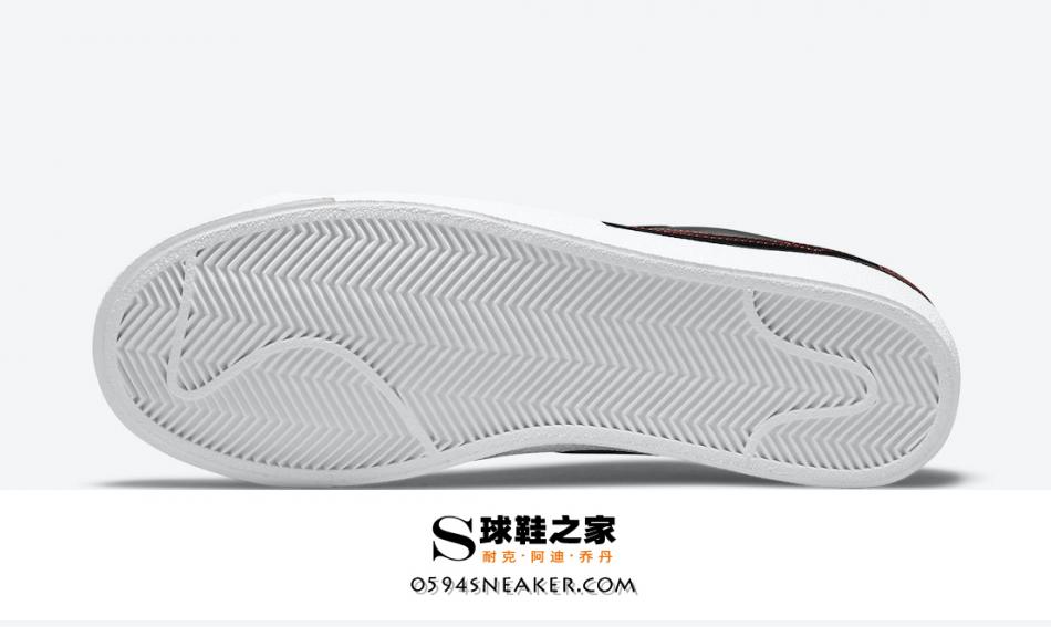 Blazer Low 彩虹车线 Nike Blazer Low “Multi Stitch” 货号：DJ6000-001