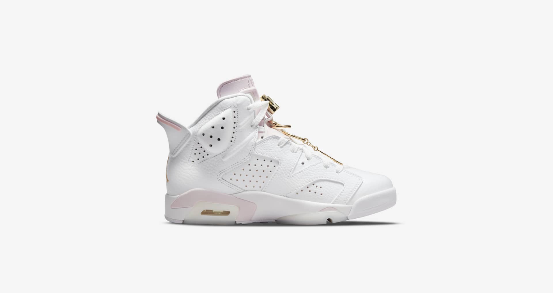 Air Jordan 6 WMNS “Gold Hoops” 货号：DH9696-100