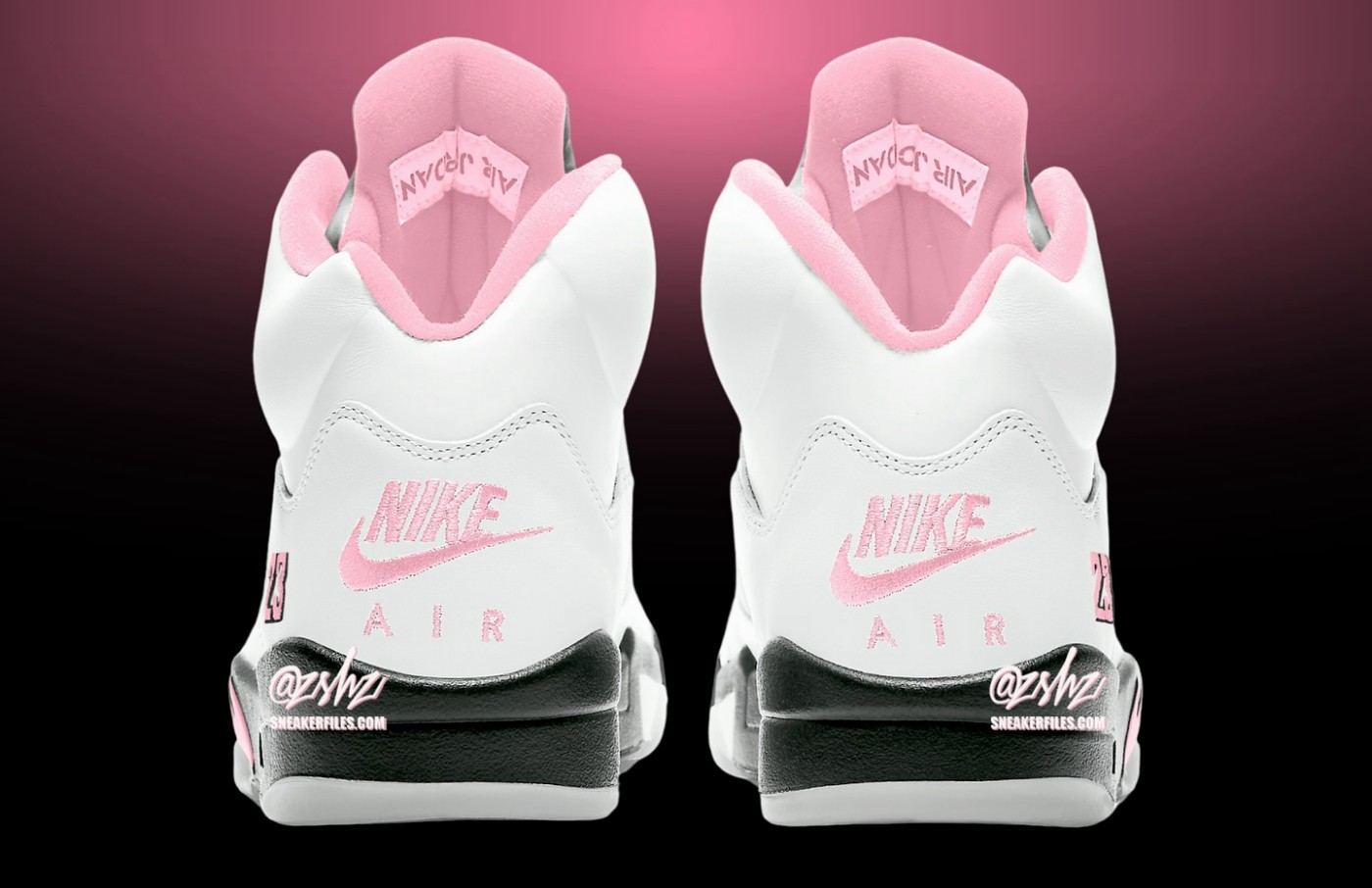 35 周年纪念 Air Jordan 5 “Medium Soft Pink” 货号：HQ7978-102